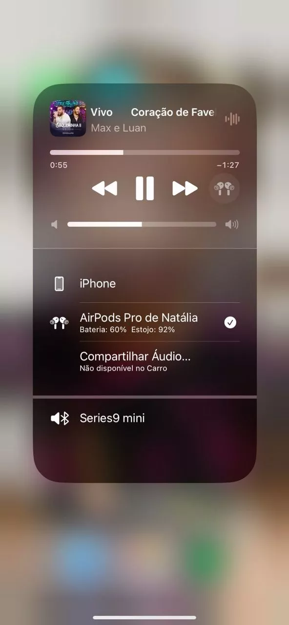 Caixa de apresentação do produto